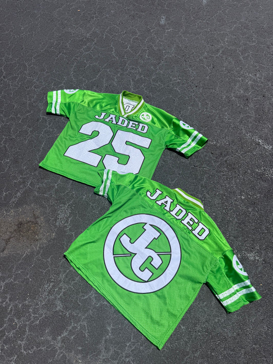 GREEN RHINESTONE JERSEY