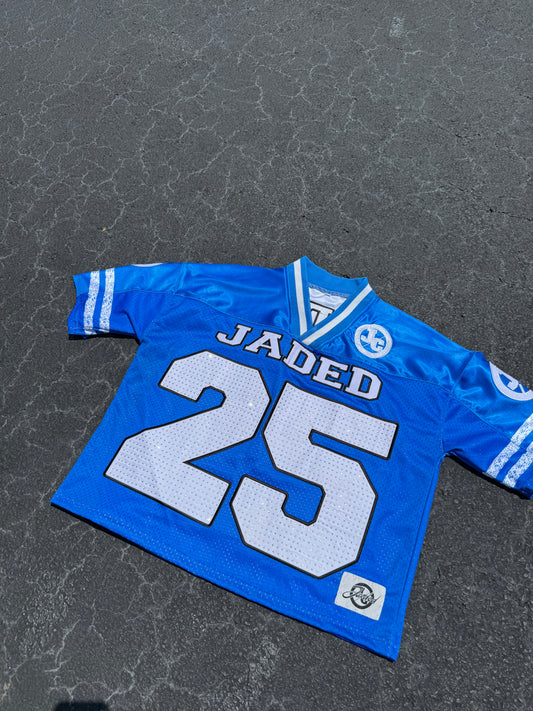 BLUE RHINESTONE JERSEY