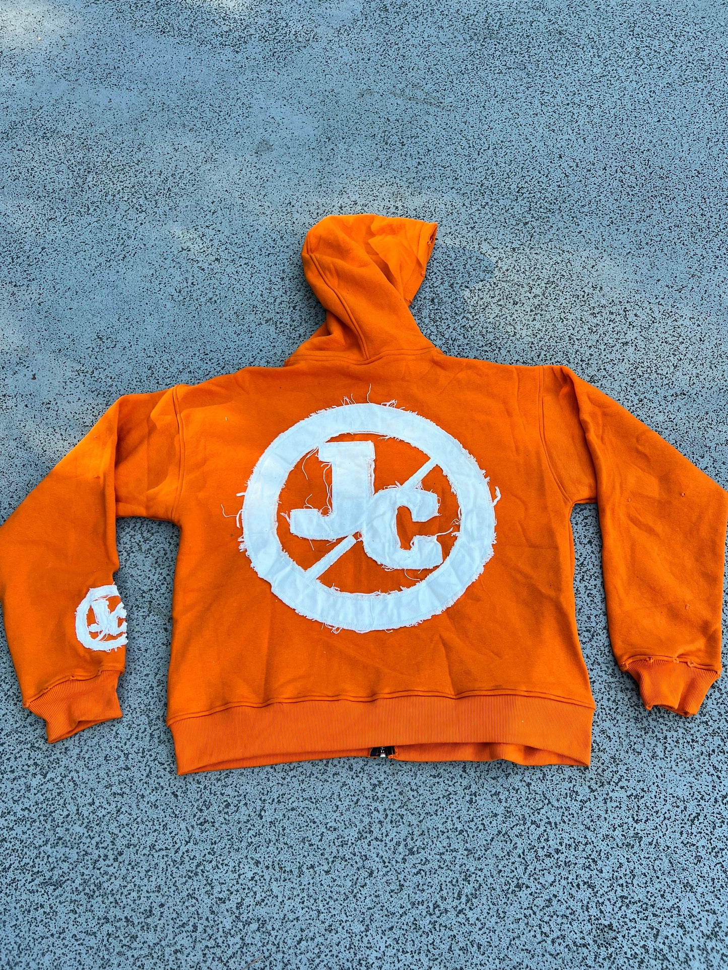 JADED DISTRESSED HOODIES