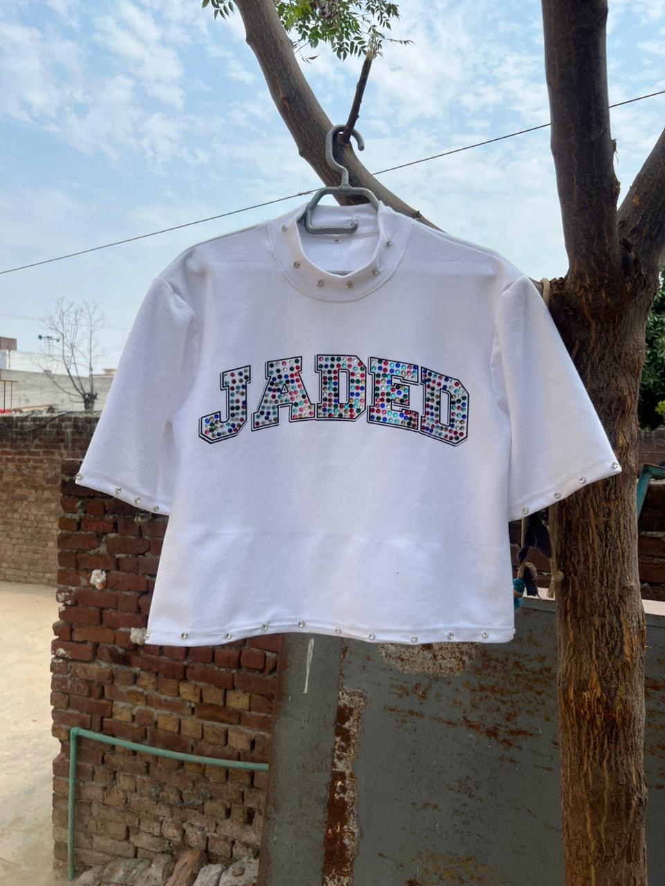 JADED CROPPED TEES