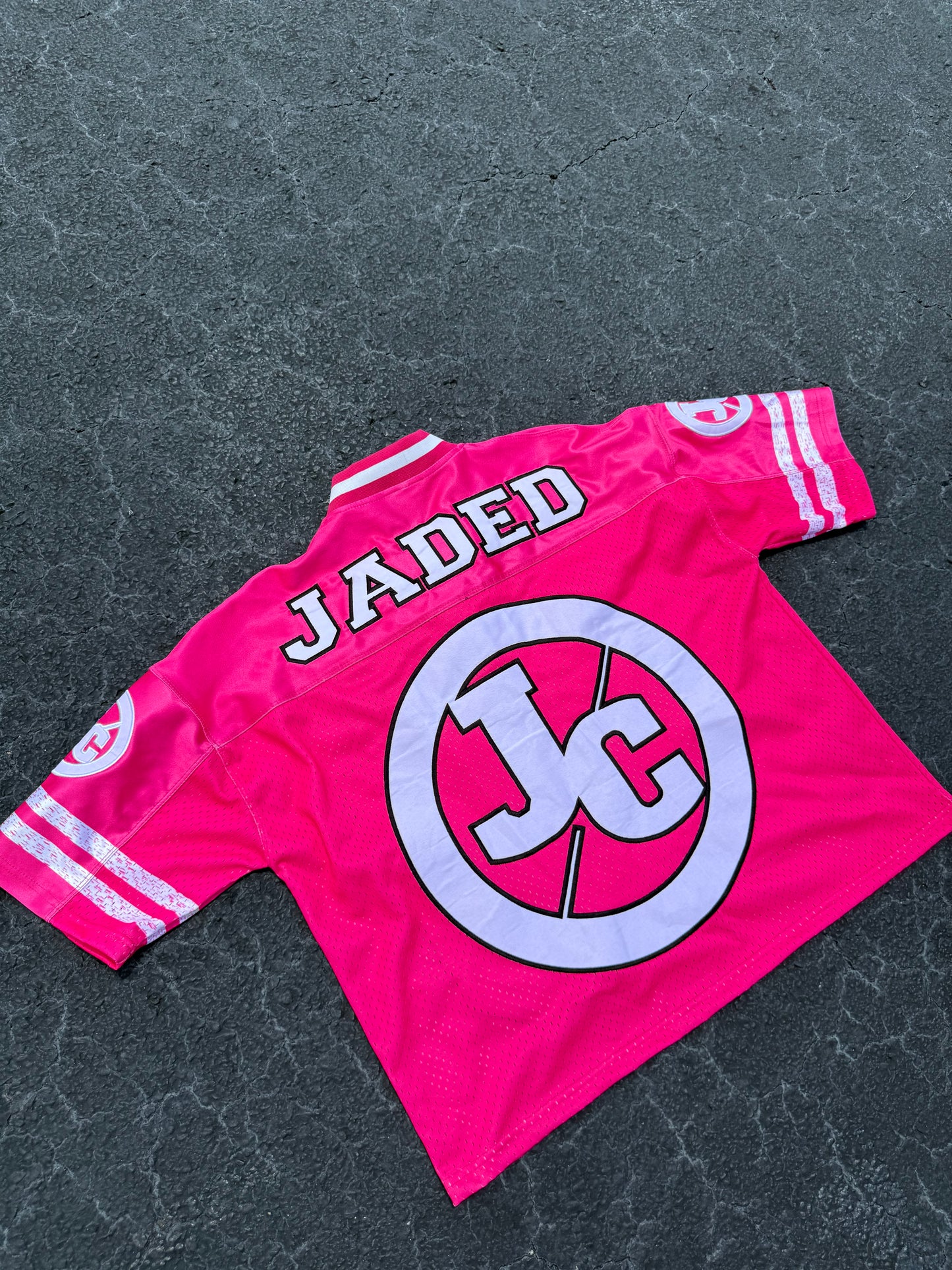 Pink Rhinestone Jersey